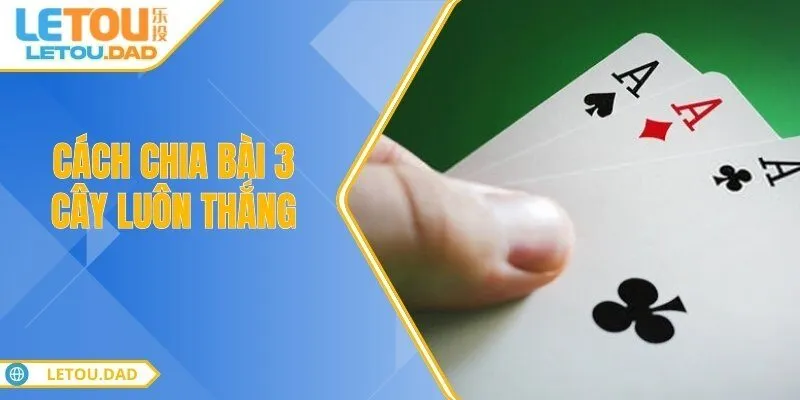 cach chia bai 3 cay luon thang Cách Chia Bài 3 Cây Luôn Thắng Mẹo Hay Từ Các Cao Thủ