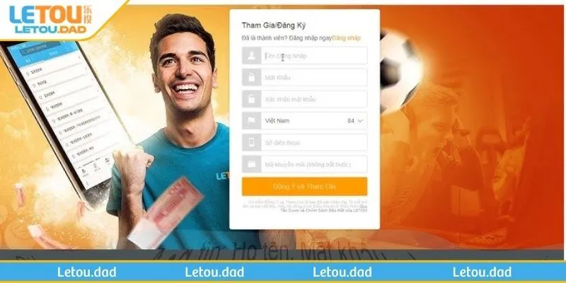 dang ky letou de nhan uu dai ngay hom nay Đăng ký LETOU để nhận ưu đãi ngay hôm nay