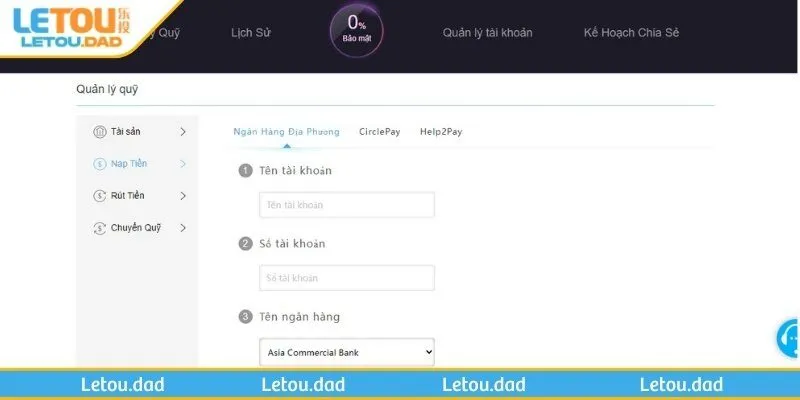 tat tan tat nhung phuong thuc nap tien letou duoc nhieu nguoi su dung Tất tần tật những phương thức nạp tiền LETOU được nhiều người sử dụng